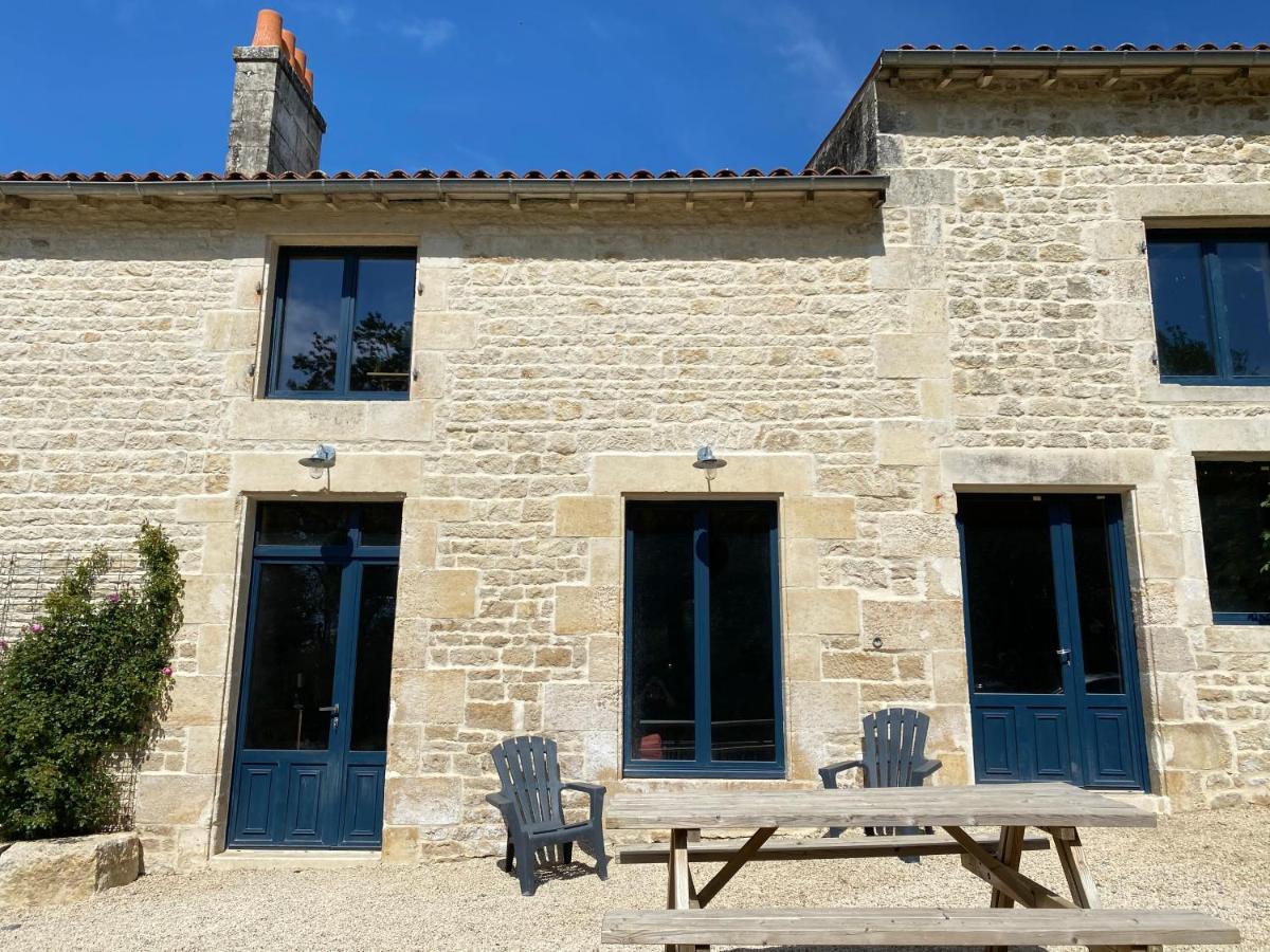 Château des Loups - Les Cyprès Echire Extérieur photo