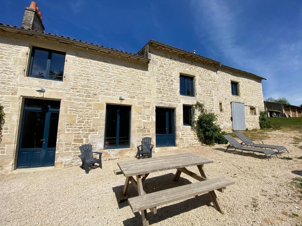 Château des Loups - Les Cyprès Echire Extérieur photo