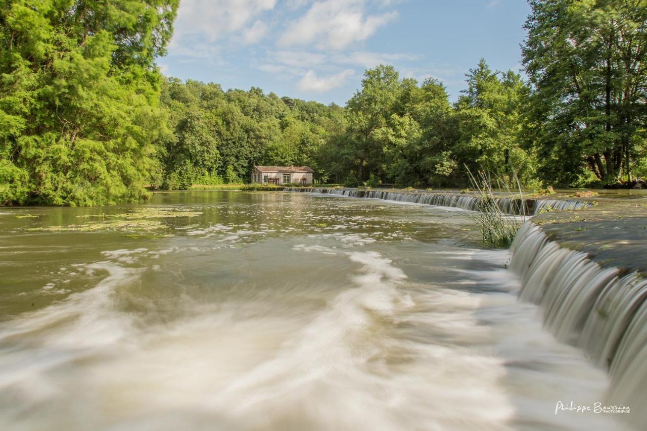 Château des Loups - Les Cyprès Echire Extérieur photo